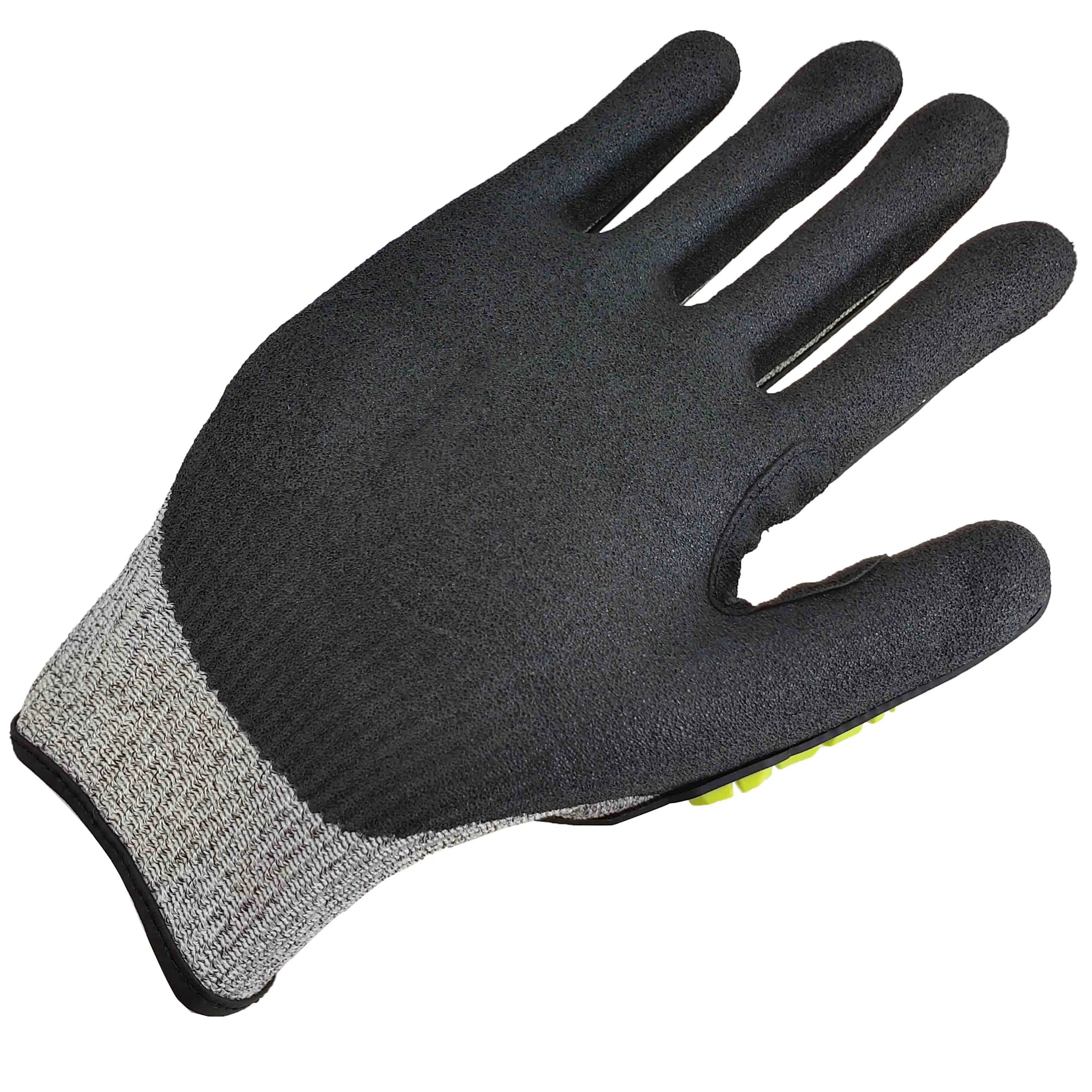 Nmsafety Oil &amp; Mining Industry En388 4X44fp Anti Impact Cut Resistant Glove