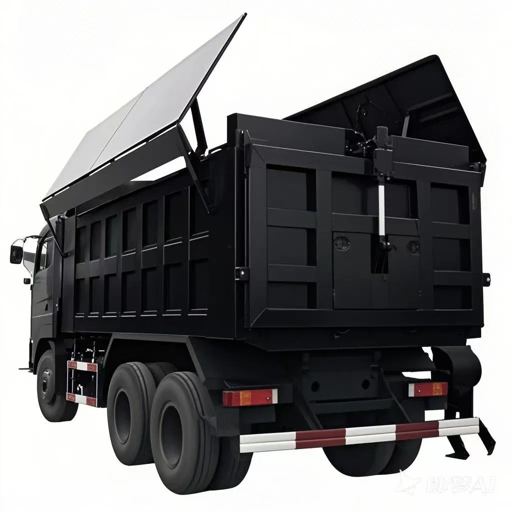 Truck Hydraulic Jacking Earthmoving Truck Environmental Protection Tarpaulin System Electric Tarpaulin Factory Custom Processing Environmental