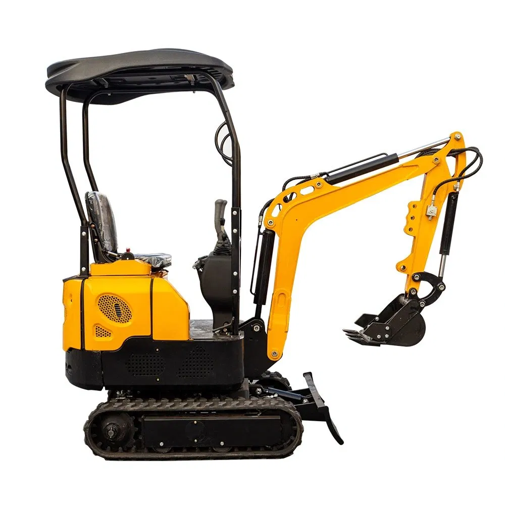 Barren Mountain Compact 1 Ton Mini Excavator for Heavy-Duty Roadwork