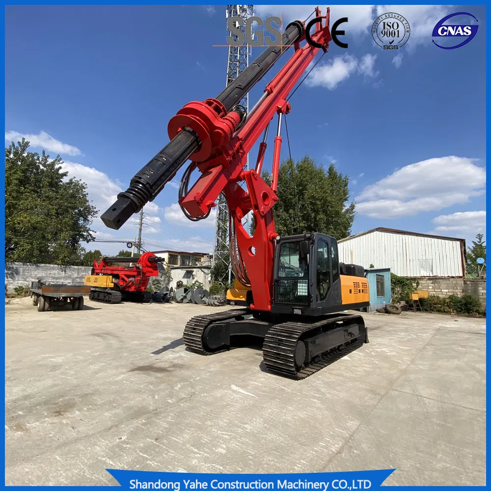 Small Crawler Hydraulic Rotary Drill/Drilling Rig for Foundation Engineering/Water Well/Mining Exploration Excavating/Geotachnial Construction Equipment Dr-120