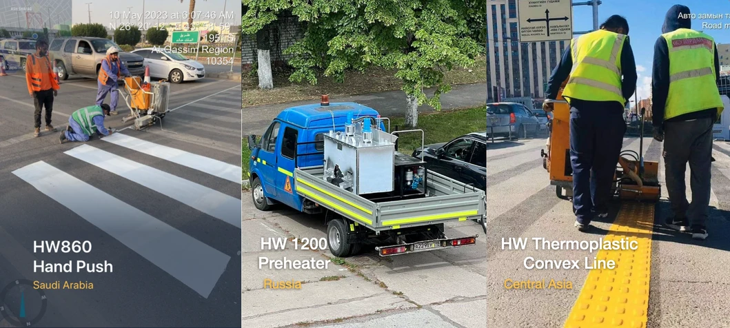 Road Marking Vehicle