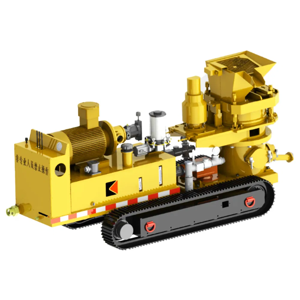 Fast Delivery Smart Plastering Machine for Wall Construction – Diesel Cement Sand Shotcrete Machine Plastering Putty Concrete Spraying Machine