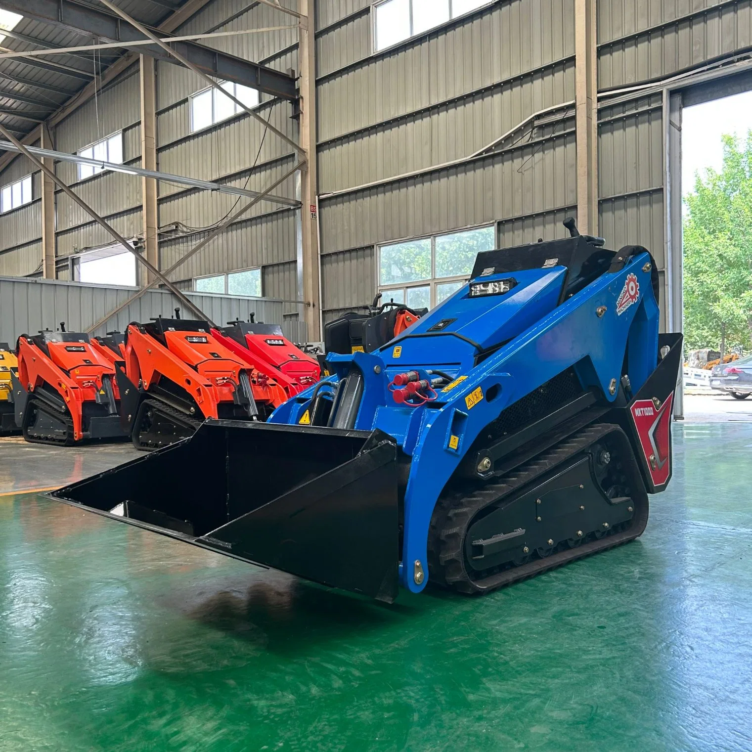 Earth Moving Machinery CE EPA Diesel 23HP Small Skid Steer for Sale