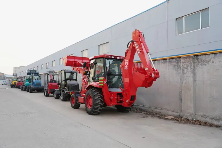 Backhoe Loader View 2
