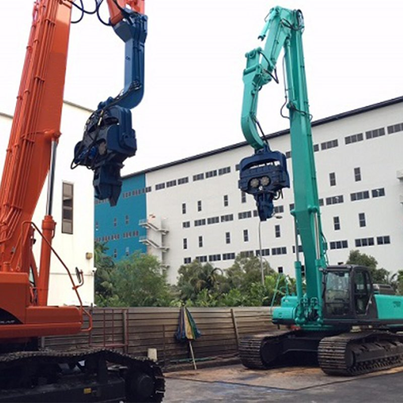 Turbovibro High-Power Excavator Pile Driving Solution