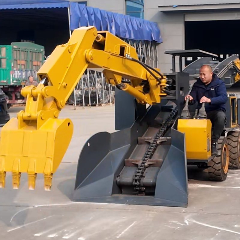 Heavy-Duty Mucking Loader Mining Machinery with 37kw Motor, Large Section ≥2.6×2.6m, Reliable Equipment for Underground Excavation
