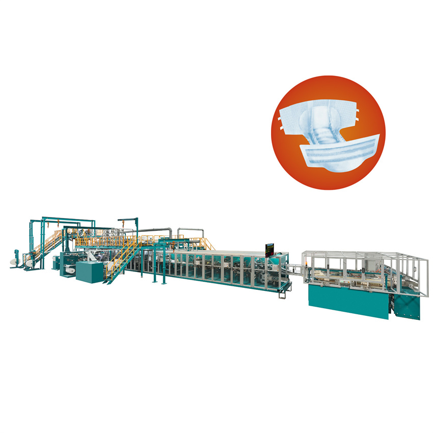 Durable Smart Full Servo Adult Diaper Machine with Robust Construction