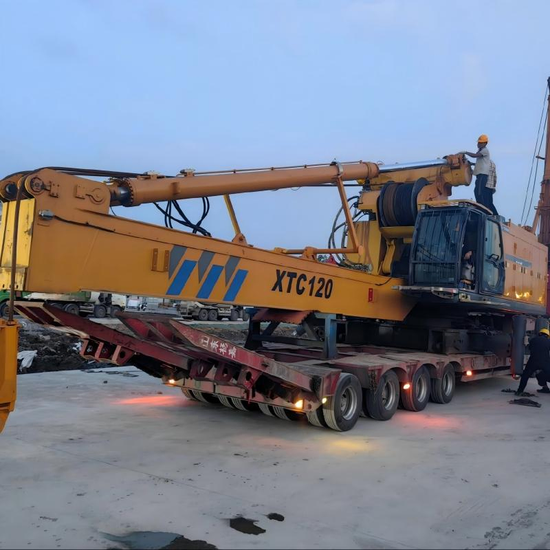 Xtc120 Underground Construction Rig - Fast Slag Discharge Via Pump Lift System