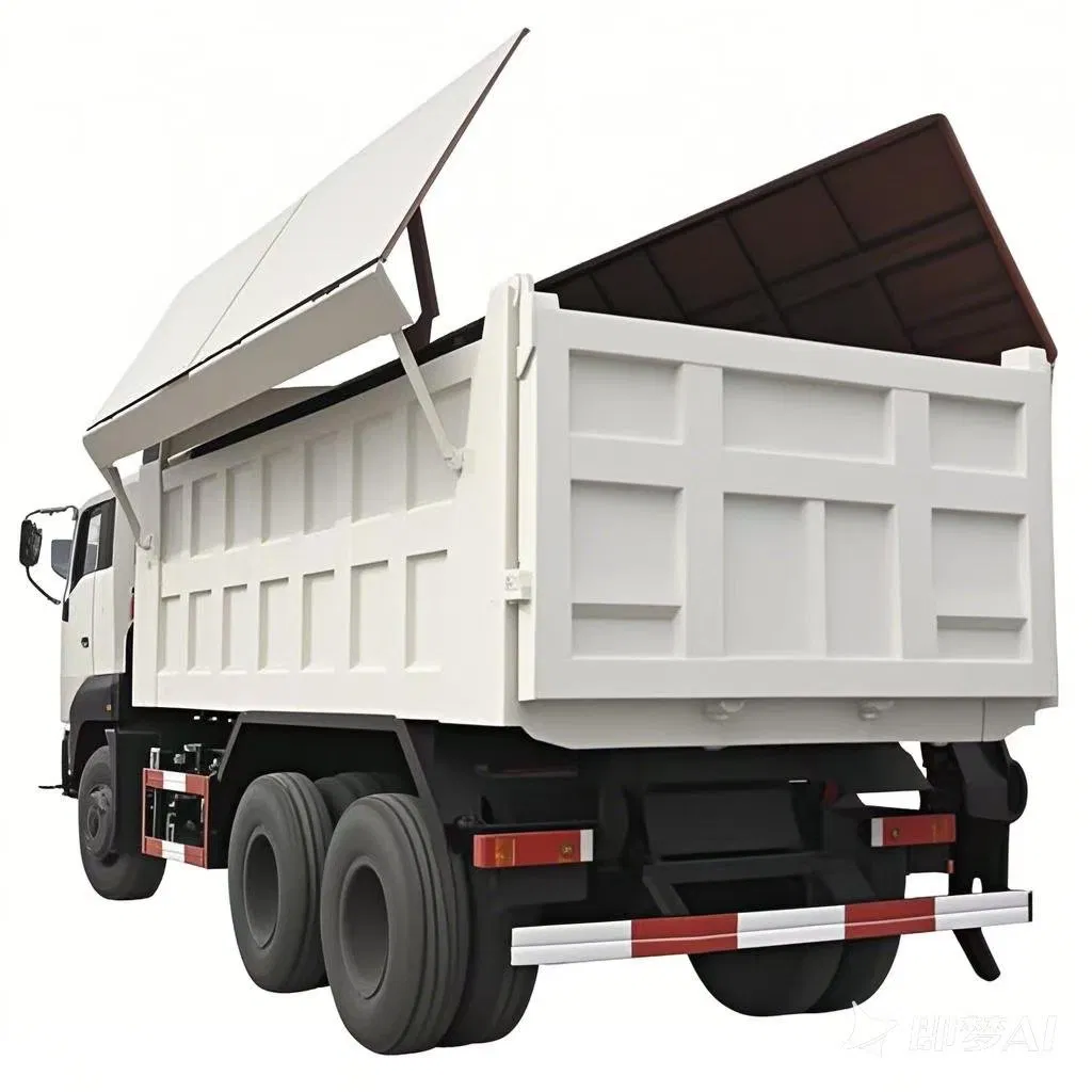 Truck Hydraulic Jacking Earthmoving Truck Environmental Protection Tarpaulin System Electric Tarpaulin Factory Custom Processing Environmental