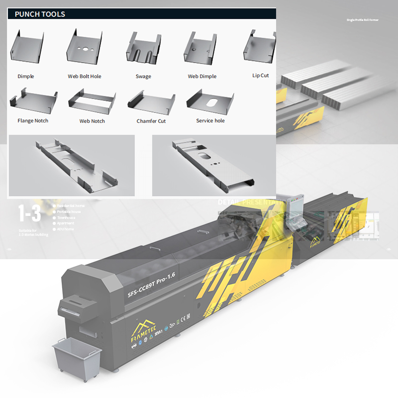 Smart House Construction Light Steel Frame Machine