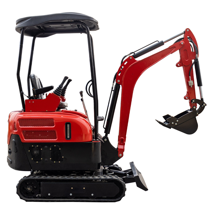 New 2.0 Ton Mini Crawler Excavator Earth-Moving Machinery for Sale with Cab