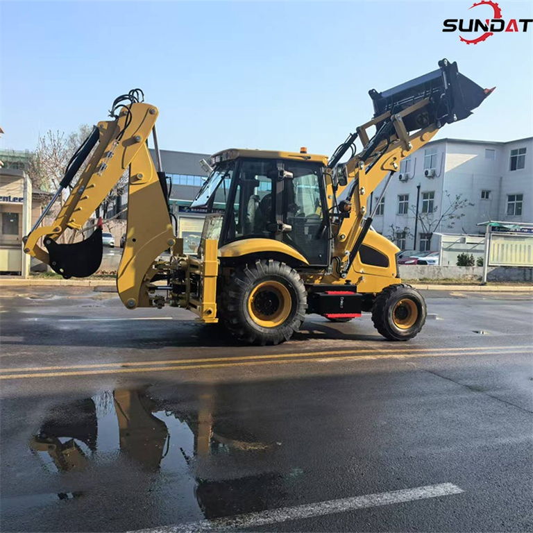 Medium-Sized Efficient Loader Solutions with Powerful Backhoe Loader