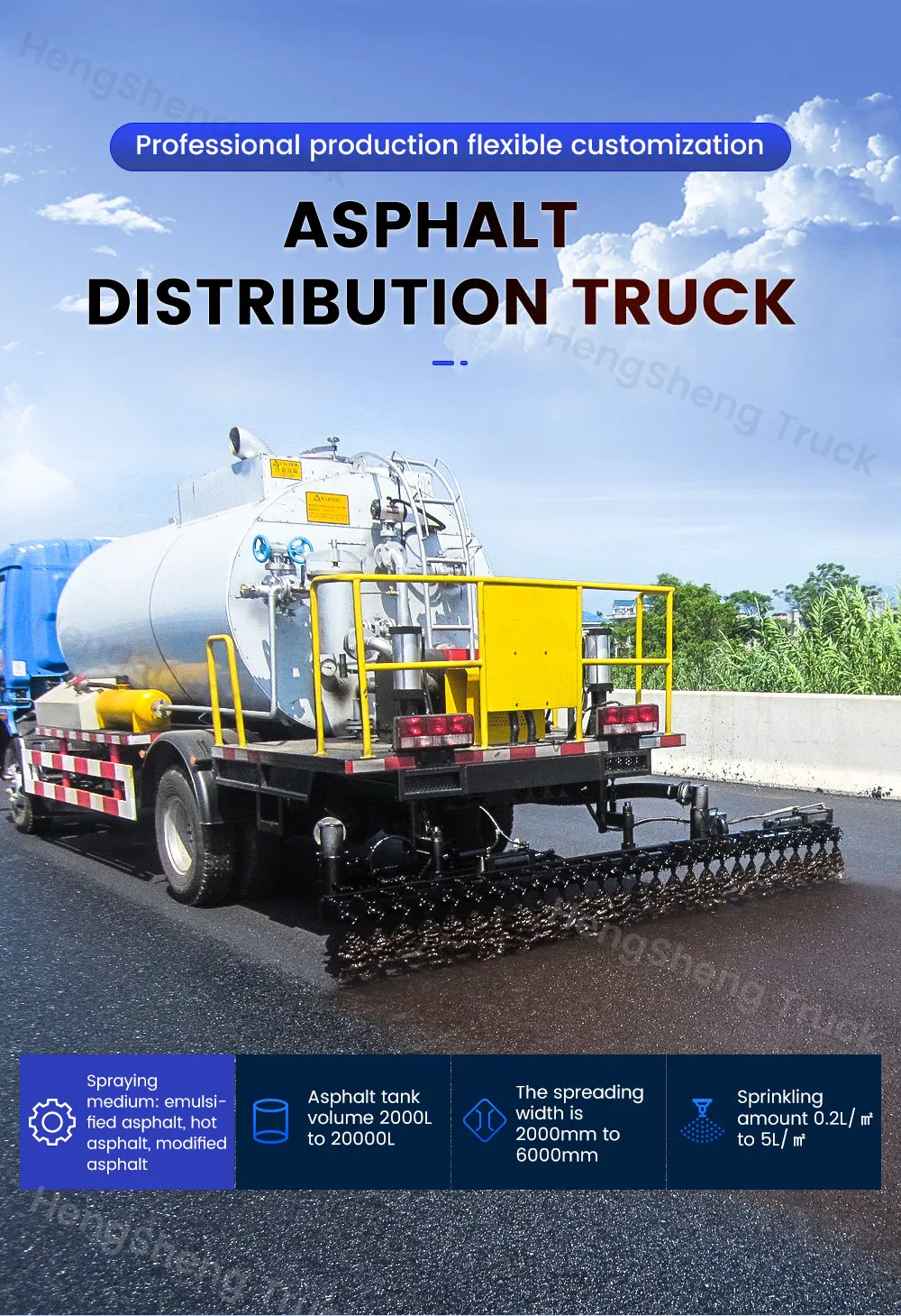 Asphalt Sprayer Truck