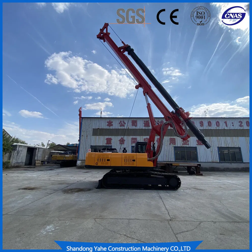 Small Crawler Hydraulic Rotary Drill/Drilling Rig for Foundation Engineering/Water Well/Mining Exploration Excavating/Geotachnial Construction Equipment Dr-120