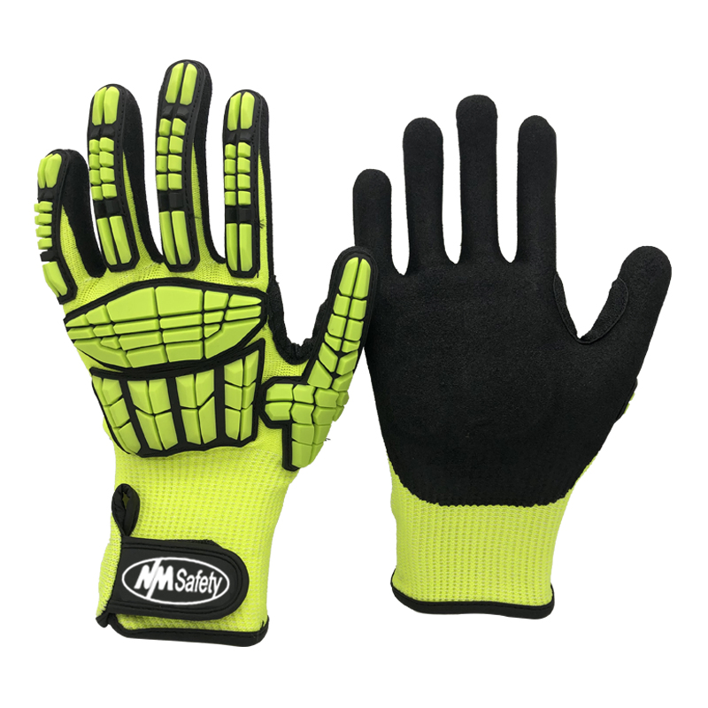 Nmsafety Oil &amp; Mining Industry En388 4X44fp Anti Impact Cut Resistant Glove