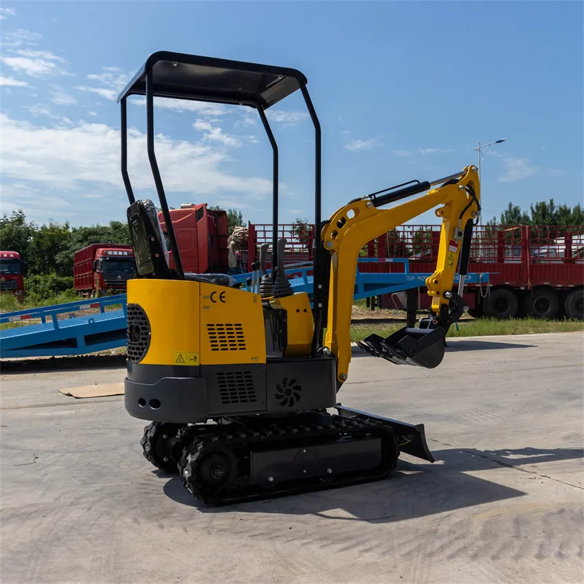 Hydraulic Mini Small Micro Crawler Bagger Digger