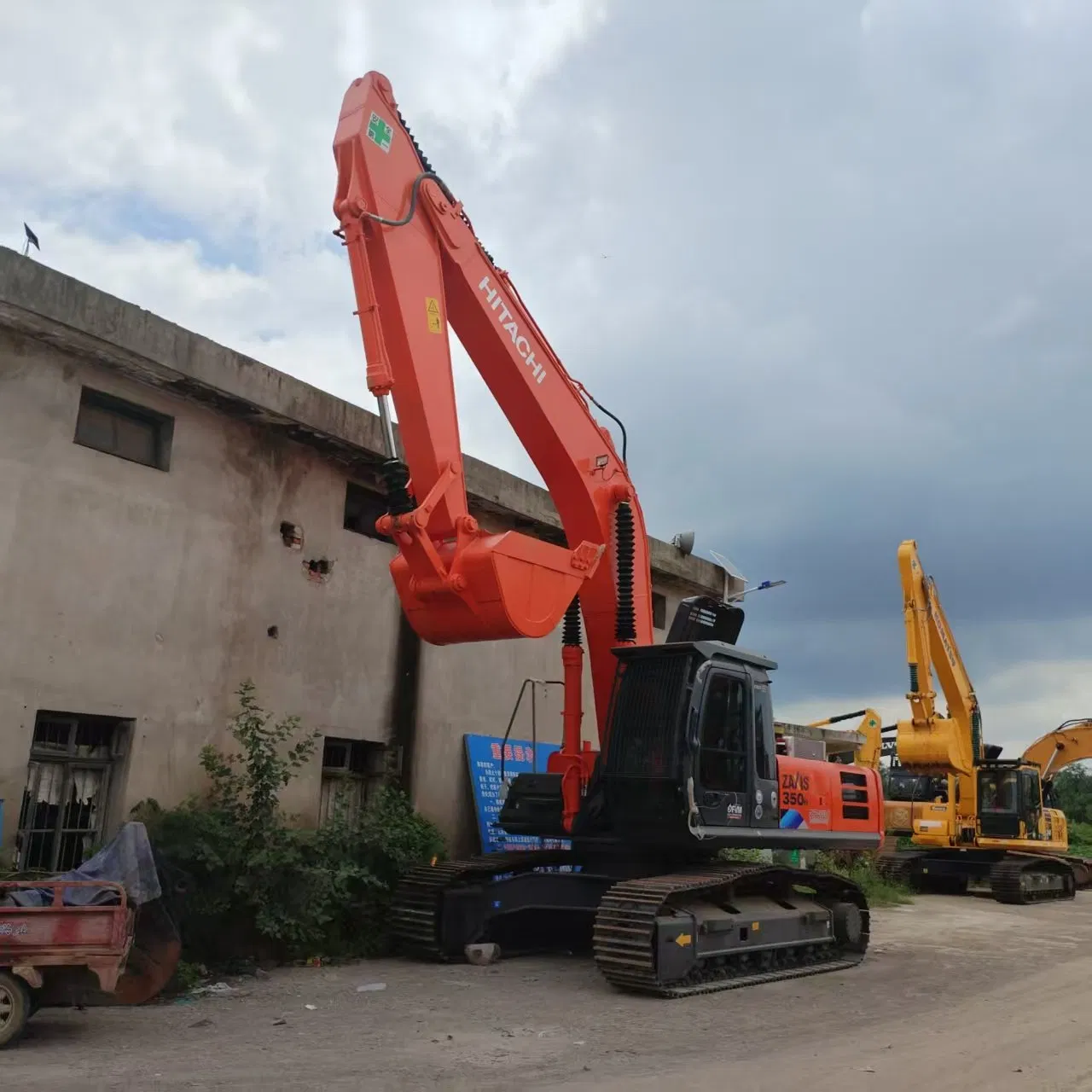 Used Hitachi Zx350h Construction Excavator for Sale, Excellent Condition, Reliable Quality, Strong Productivity for Roadwork and Land Clearing