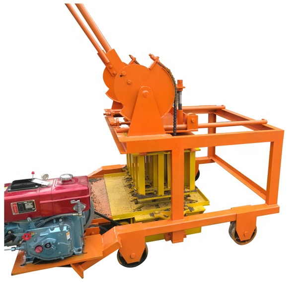 Tobemac Mobile Diesel Block Making Machine for Rural and Urban Construction