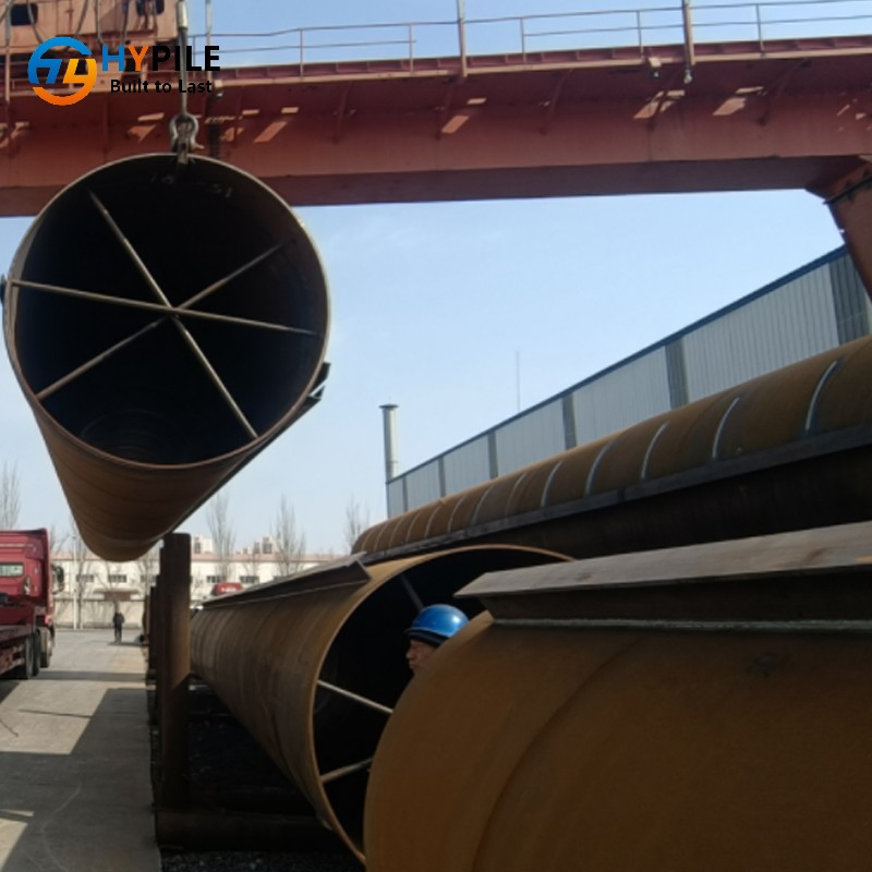 Hypile Tubular Comibi Wall System for Quay Wall, Break Water