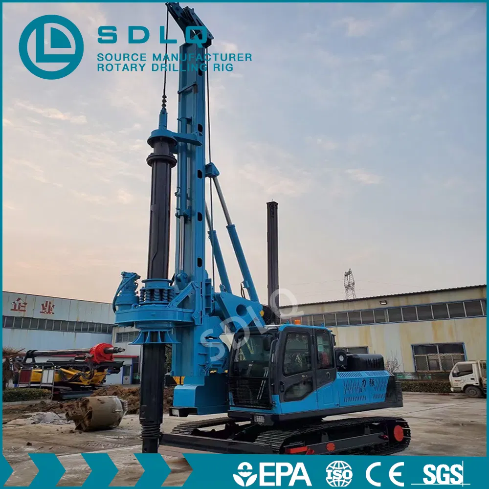 SDLQ 28T 1800mm Drilling Rig Machine - 30m Deep Rotary Pile Driving Equipment for Roadwork/Municipal (LQR-130)