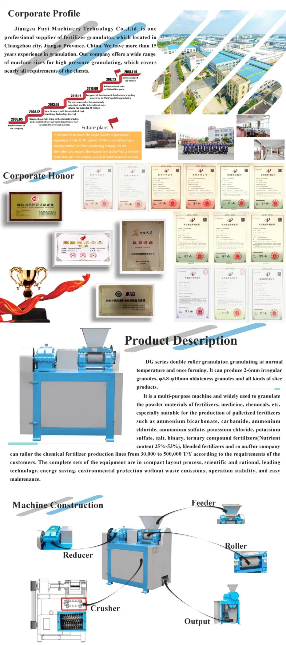 Compaction Granulating Machine