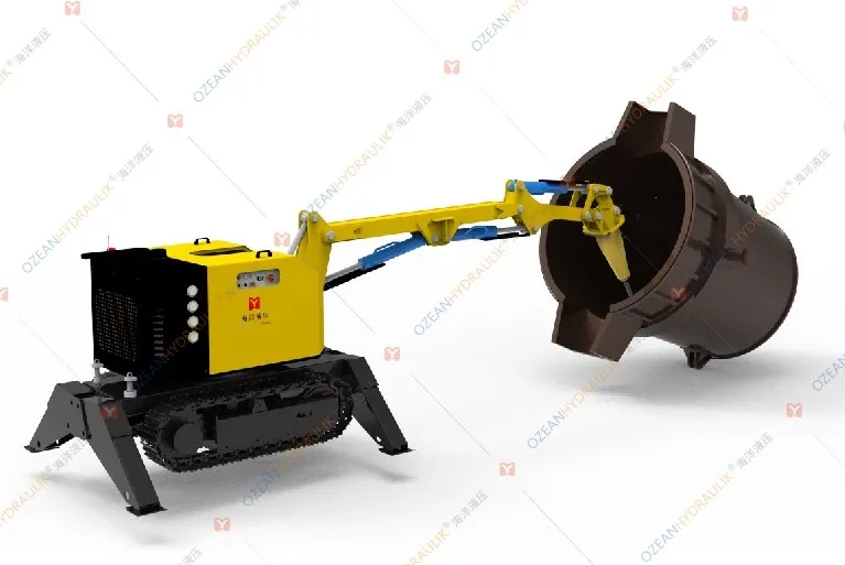 Slag Cleaning Robot Operation