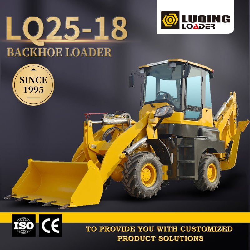 2023 China 1.0/0.3m3 Backhoe Mini Backhoe Loader Earth Moving Machine Factory Price