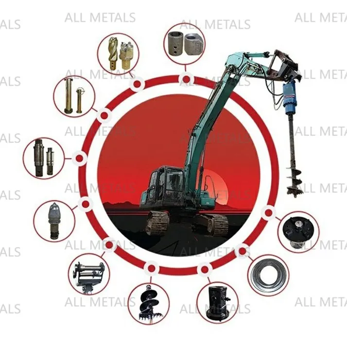 Hydraulic Auger Drill Head