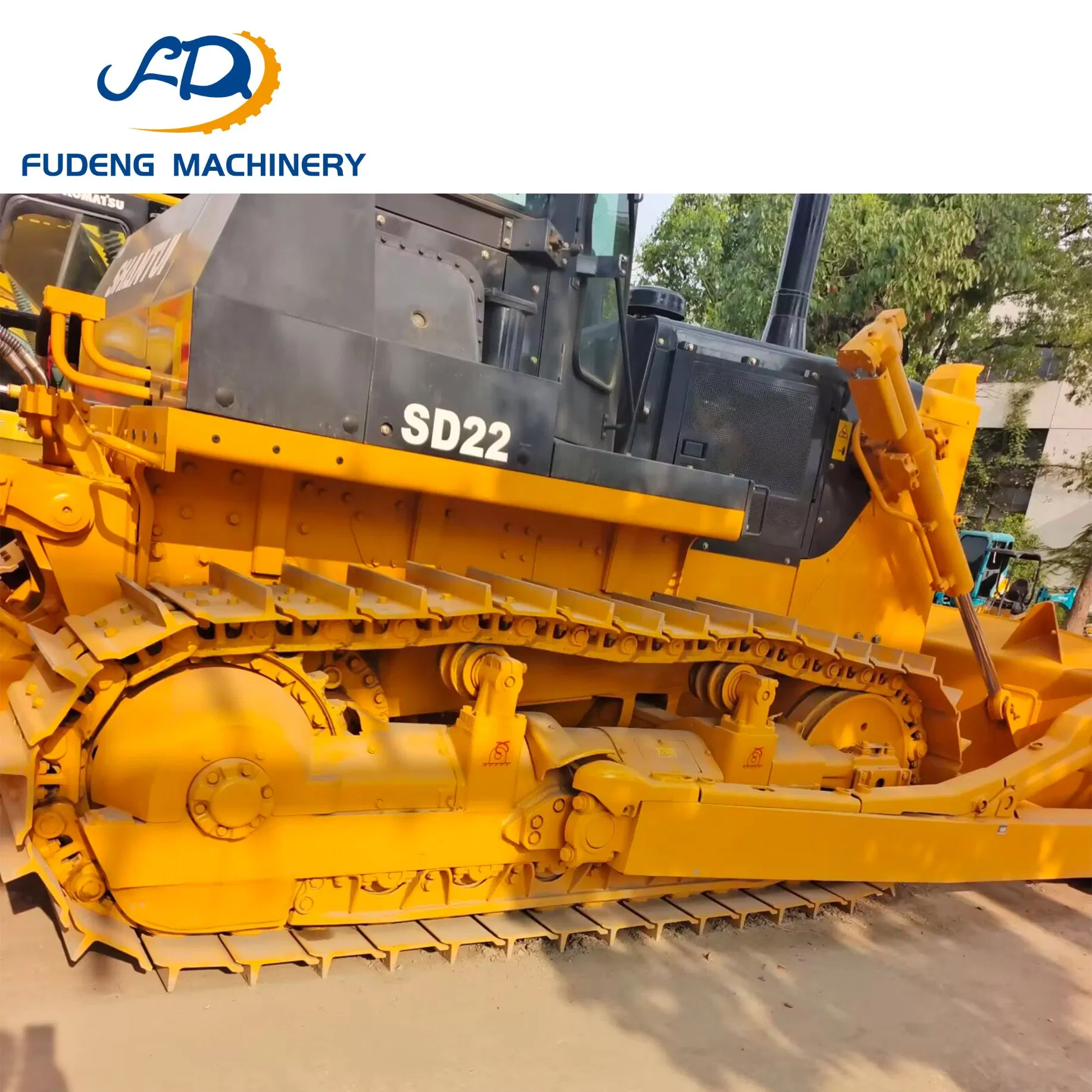 Used Crawler Bulldozer Shantui SD22, Reliable and Cost-Effective Construction Machinery