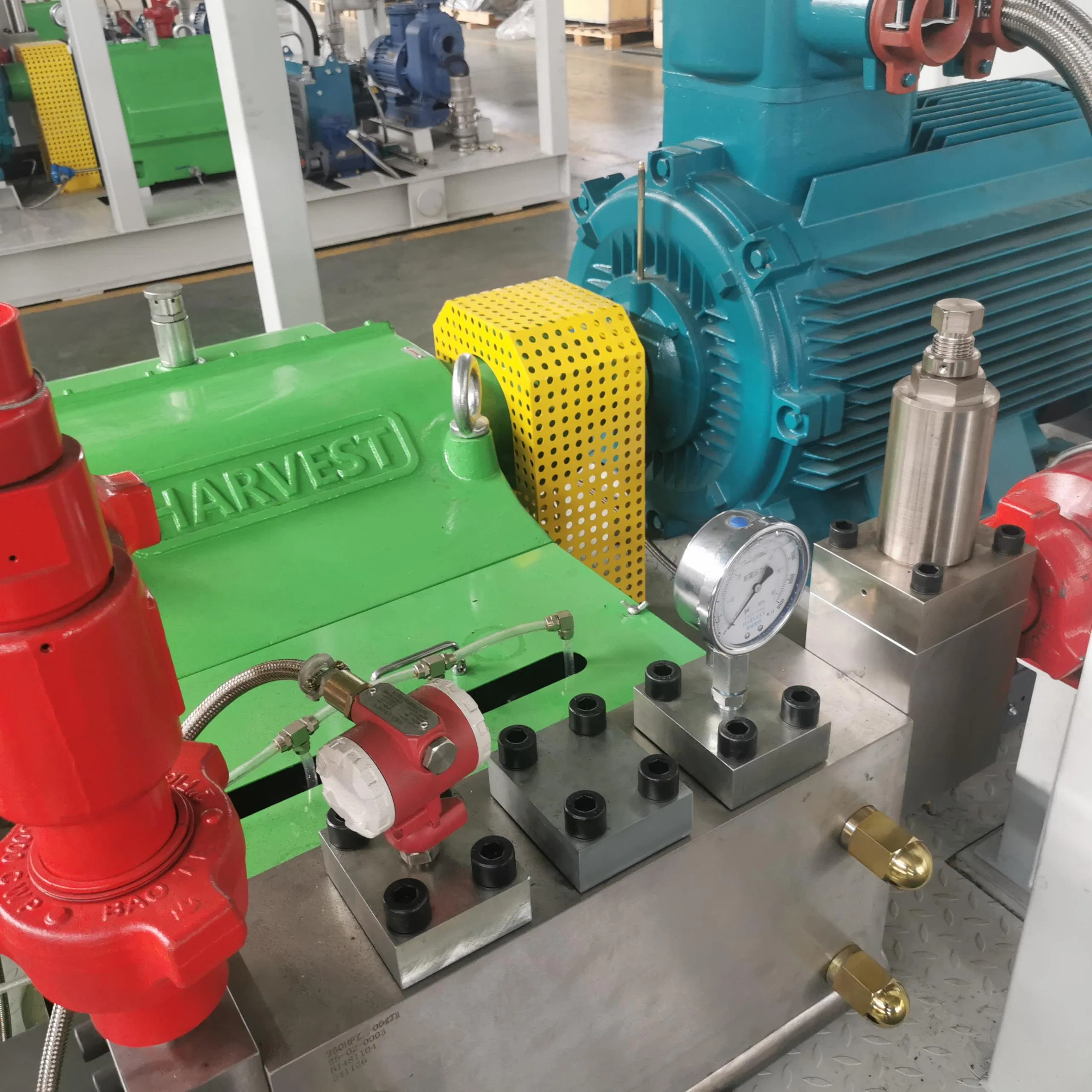 10150psi 250kw Road Marking Removal High Pressure Cleaning Equipment