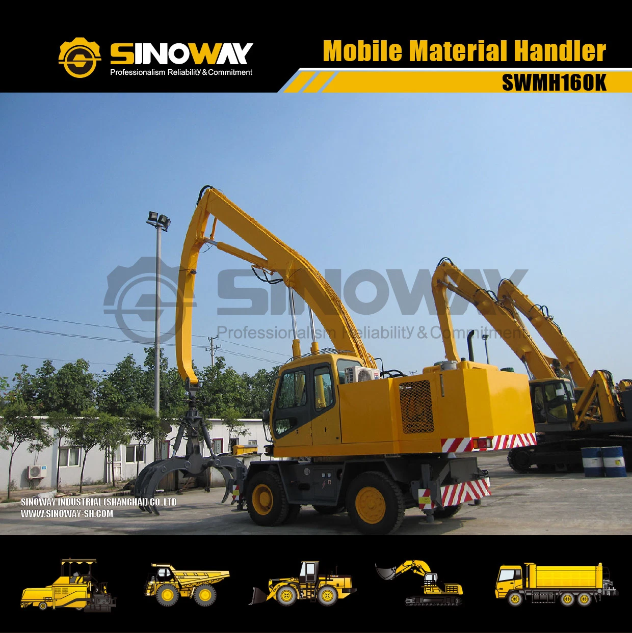 Best Seller 16ton Material Handling Excavator Material Handling Equipment