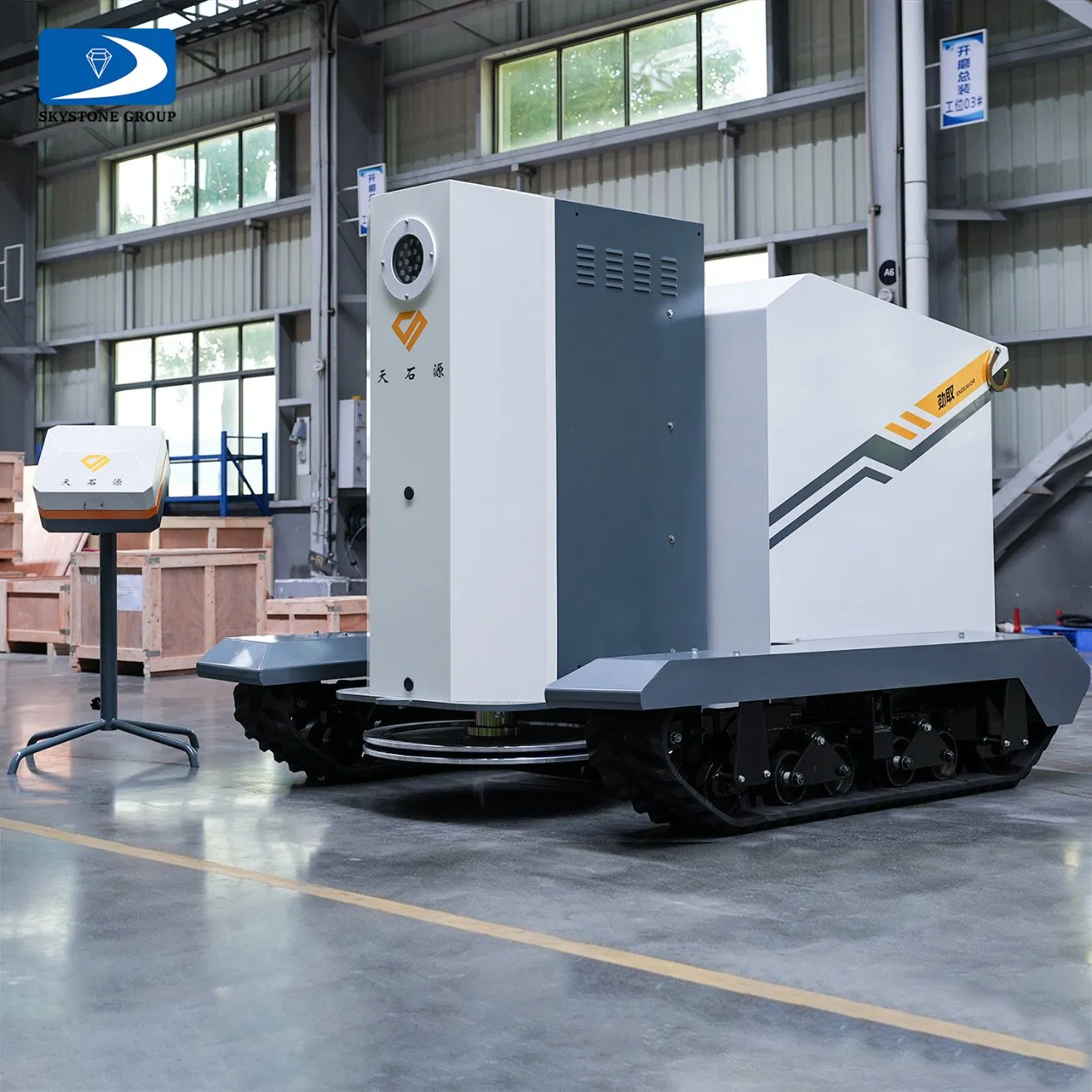 Skystone Trackless Wire Saw Machine for Quarry Cutting
