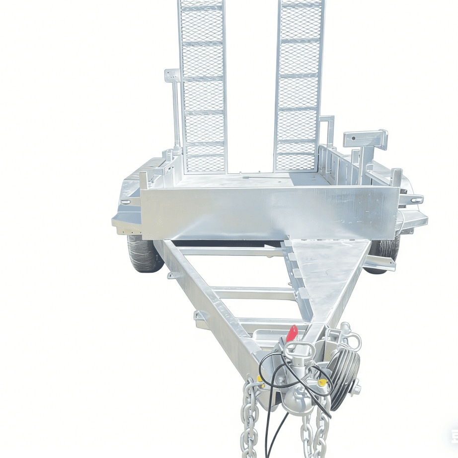Robust Heavy Duty Trailer for Customizable Construction Equipment Transport