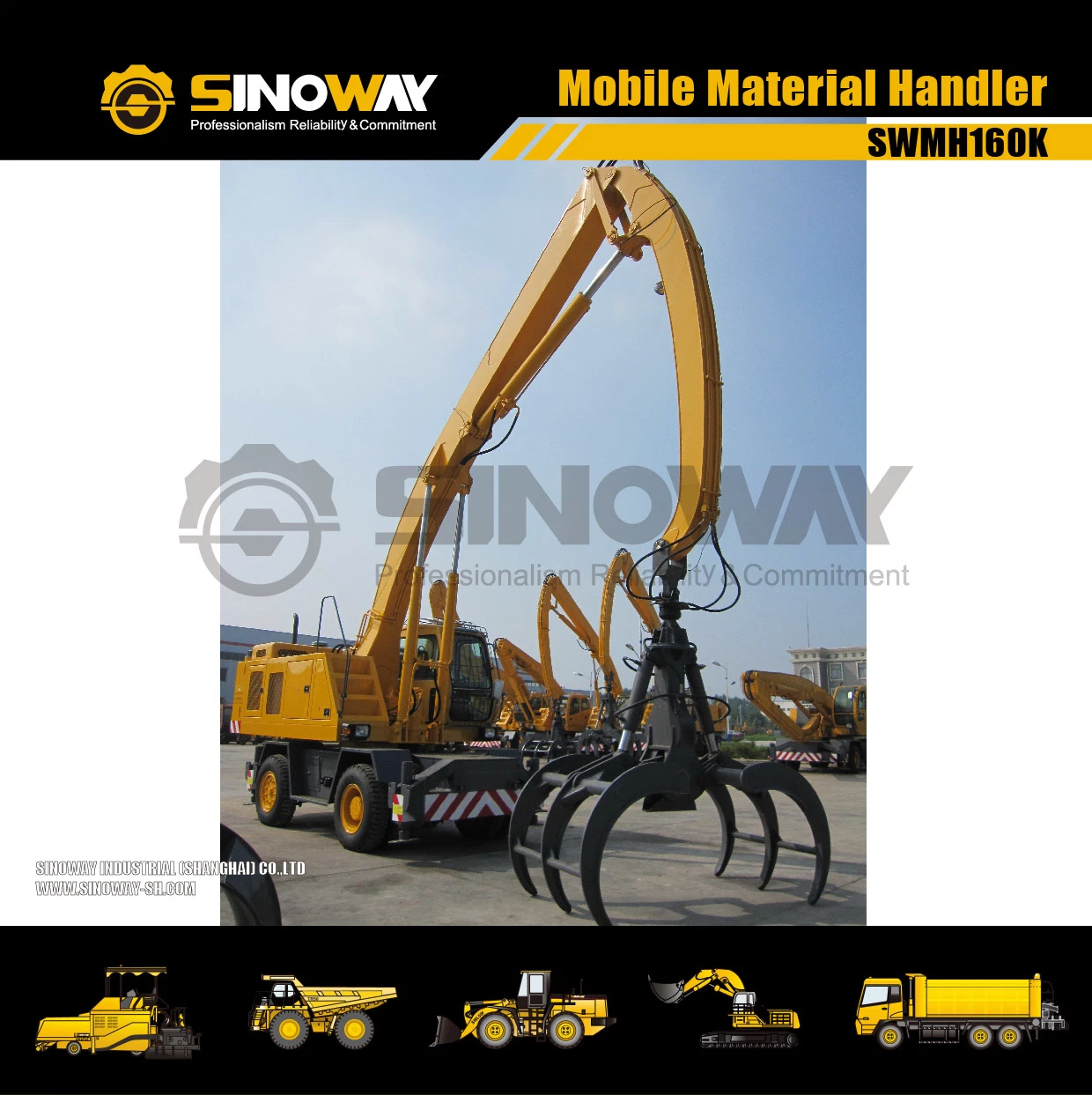 Best Seller 16ton Material Handling Excavator Material Handling Equipment