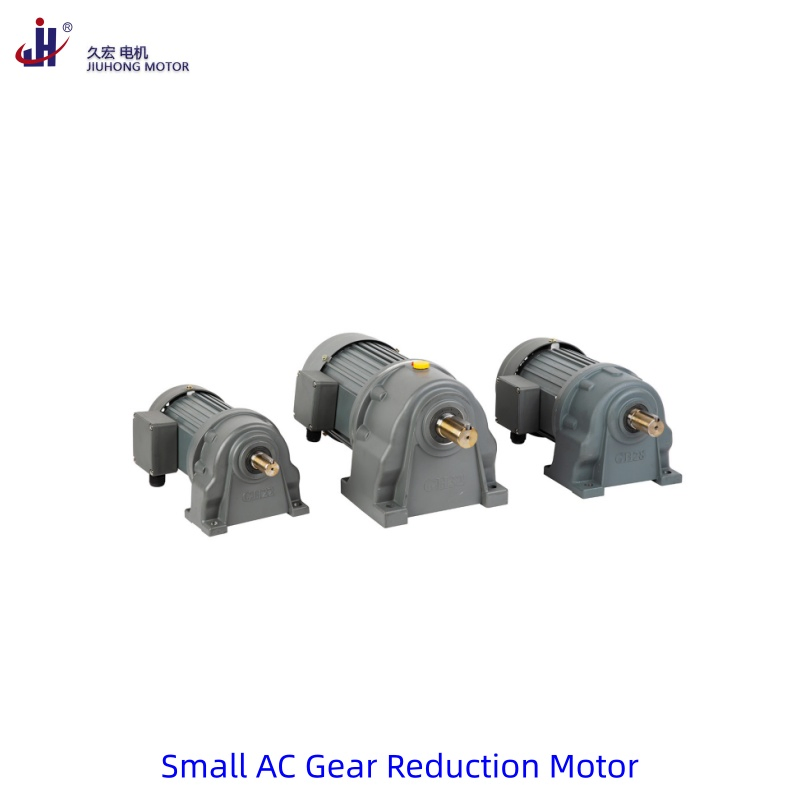 AC Geared Speed Reduction Induction Motor with Fan for Heavy Equipment Service