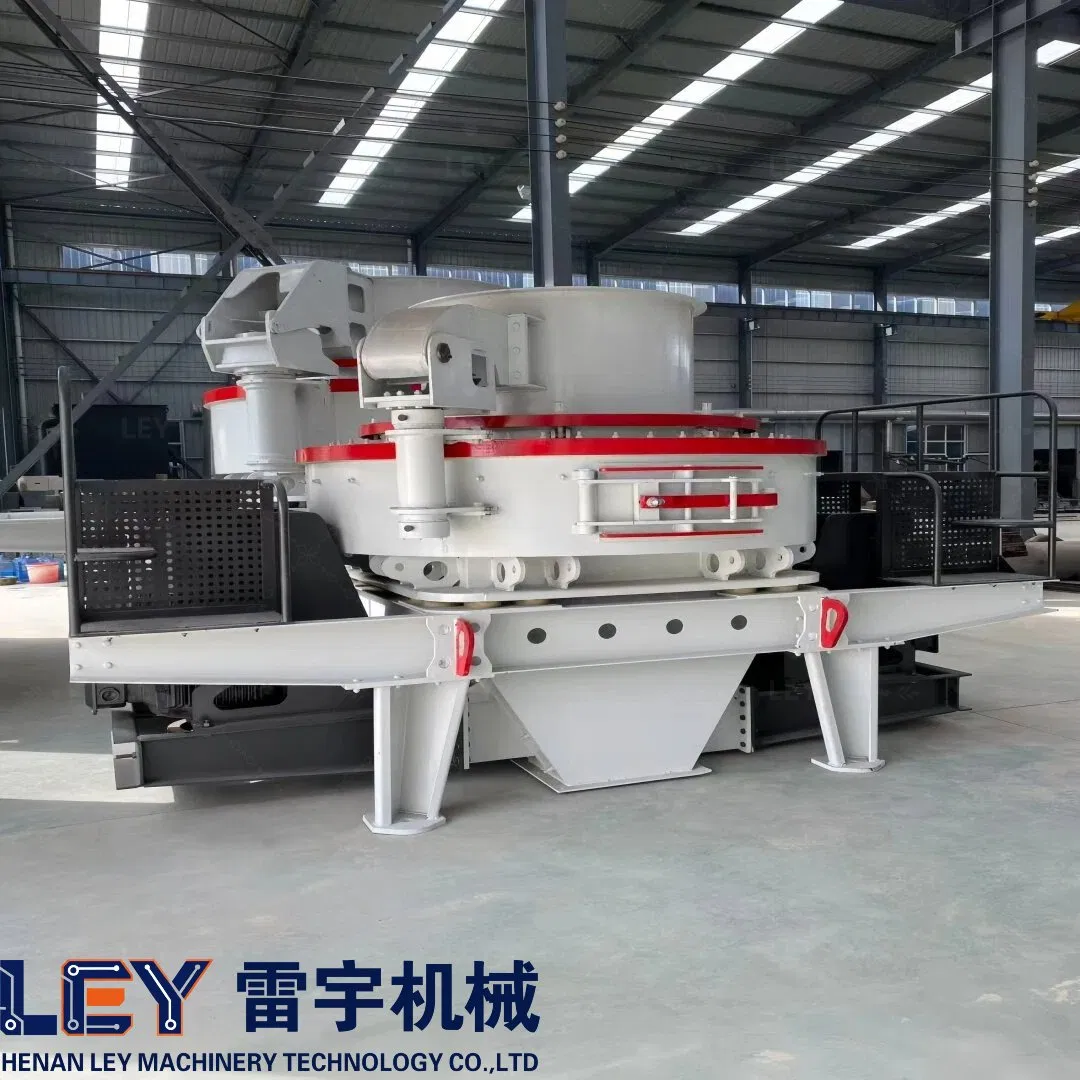 Mining Quarry Crusher / Vertical Shaft Silica Sand Production Line Sand Making Machine