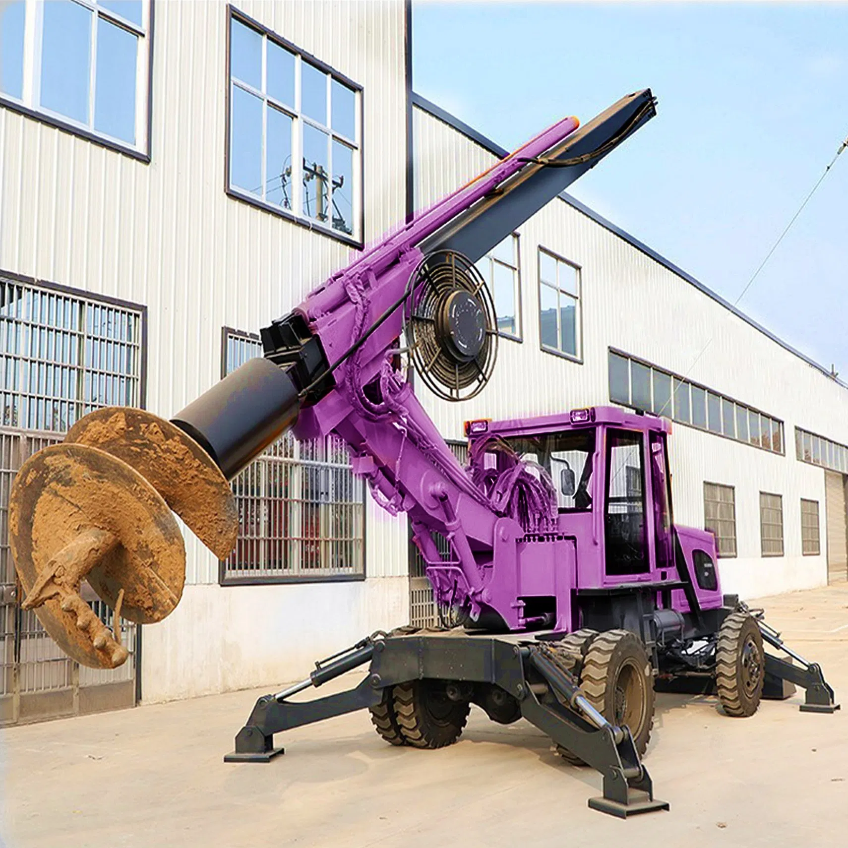 Small Rotary Drilling Machine Infrastructure Projects Geotachnial Engineering Drilling Rig for Sale
