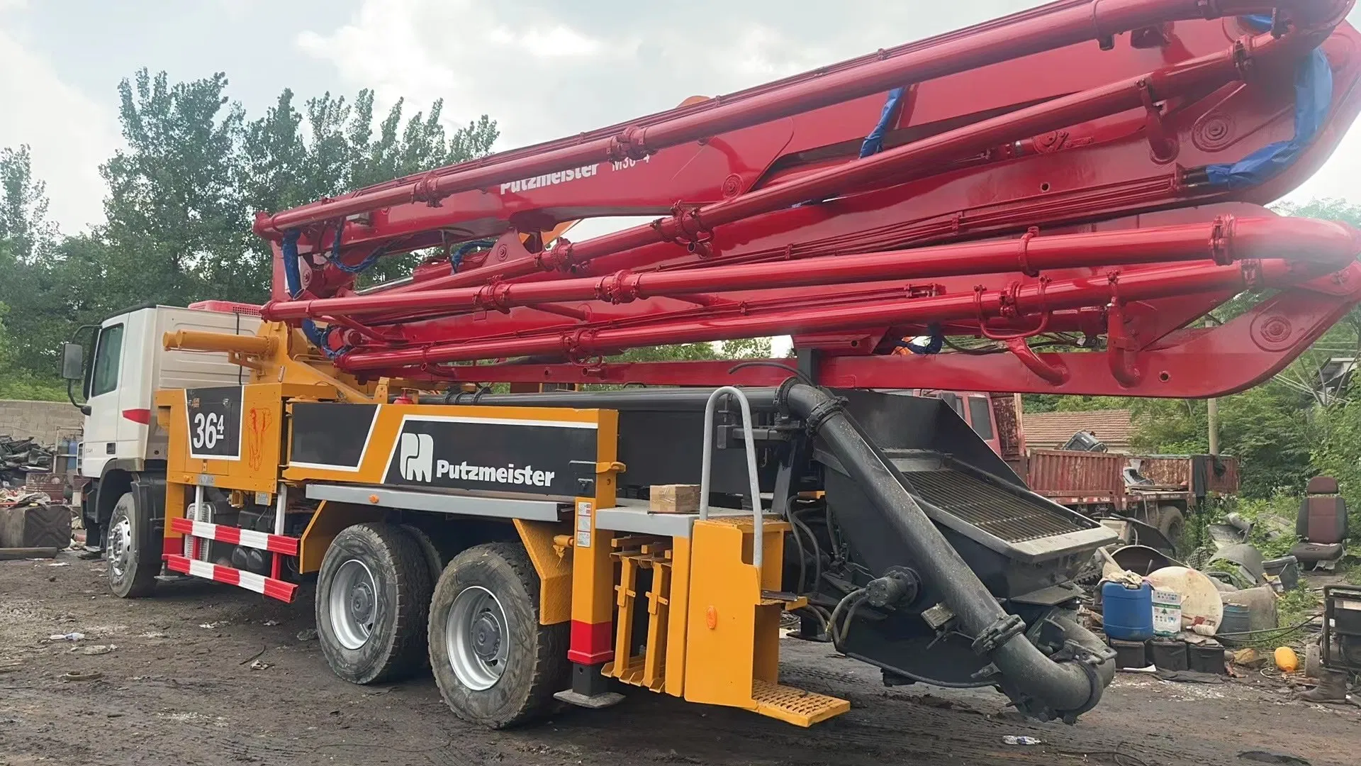 Second Hand Putzmeister Concrete Equipment 36/38/42/46/49m