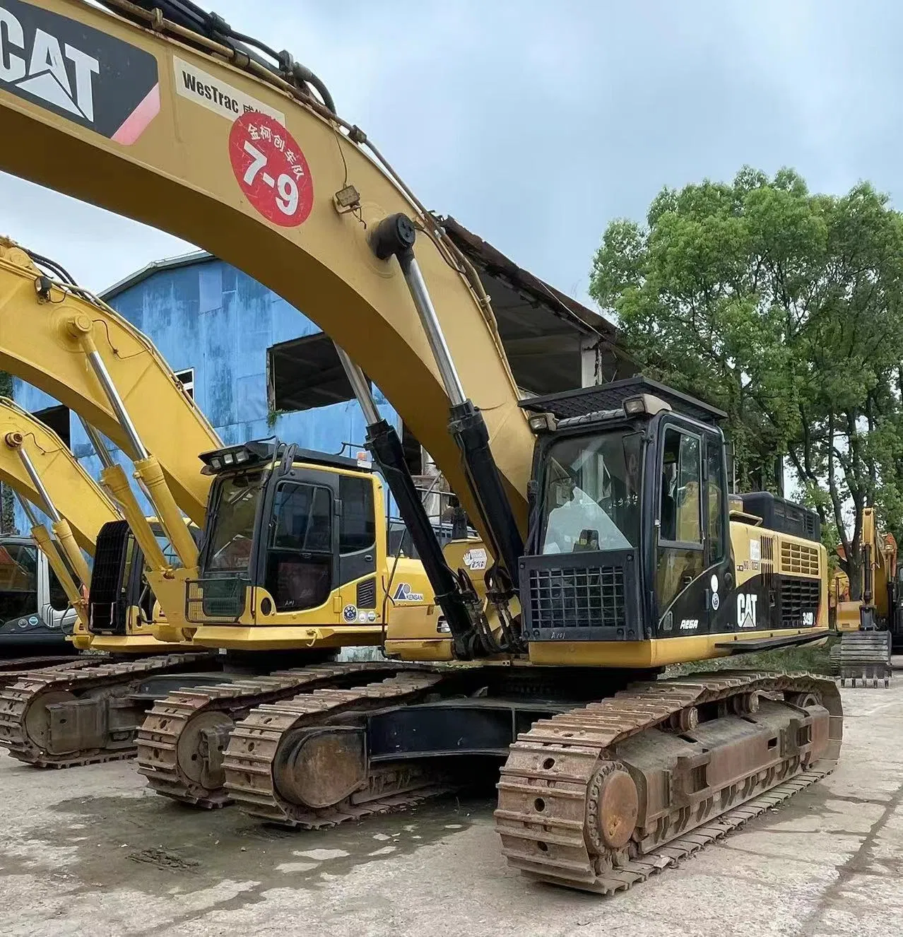 49 Ton Cat 349 Caterpillar 349d Used Excavator and Engineering Machinery Large Digger