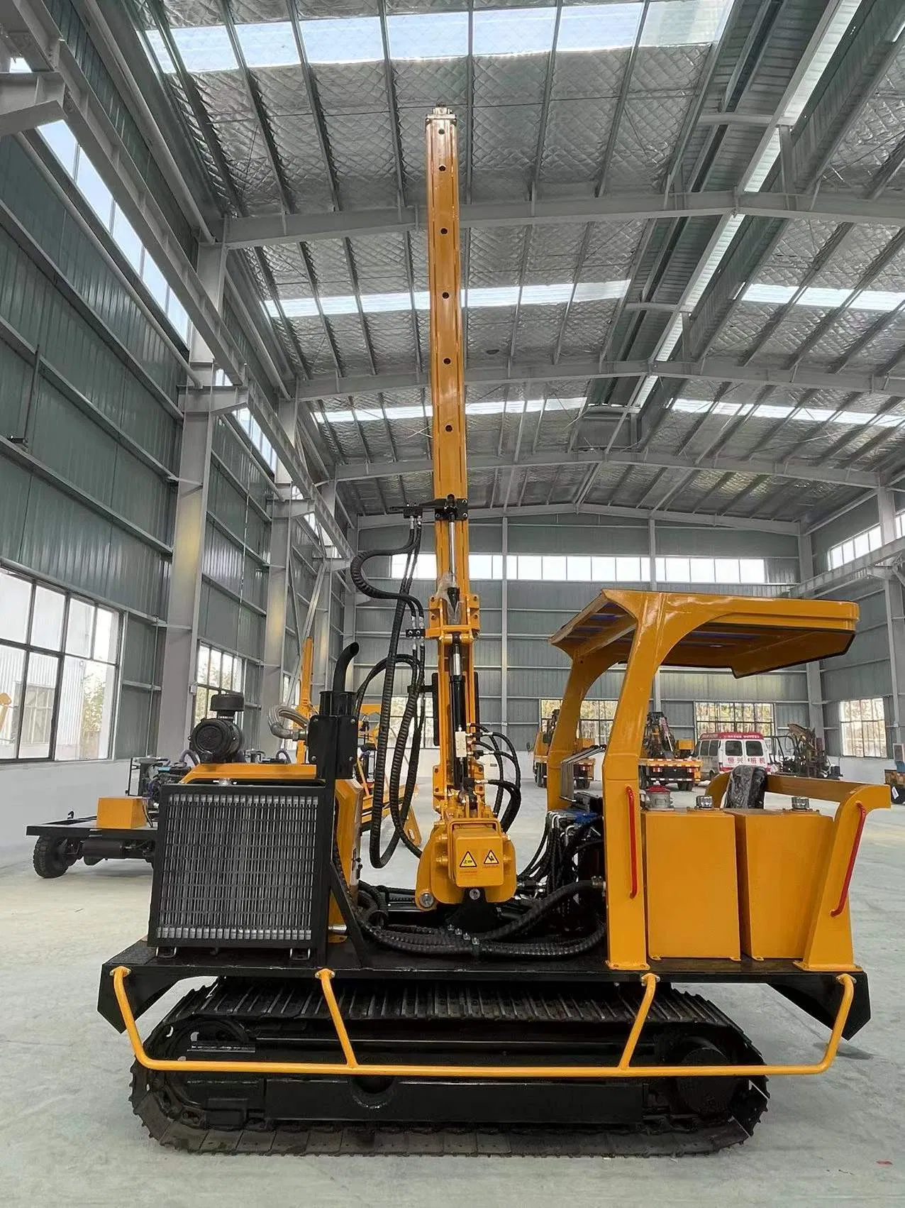 New Design Drilling Piling Screwing Hydraulic Pile Equipment for Road Construction