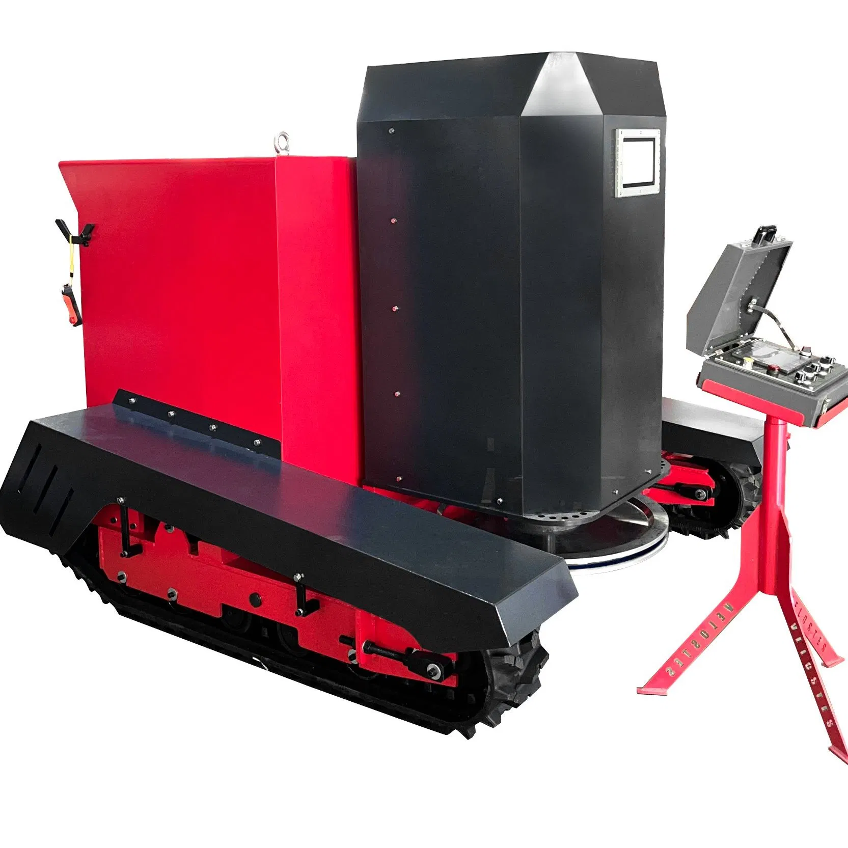 Maunfacturers Marble Granite Mining Quarry Movable Wire Saw Machine with Crawlers