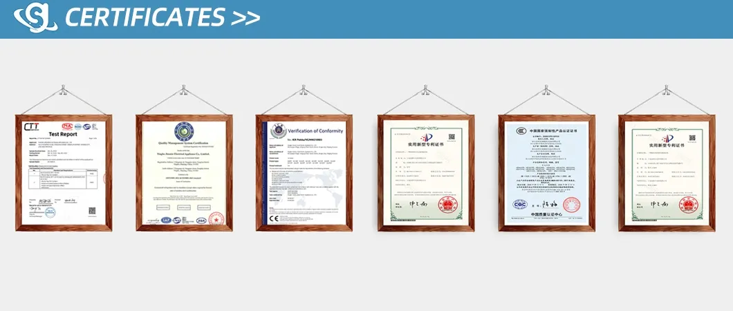 Certifications ISO CE