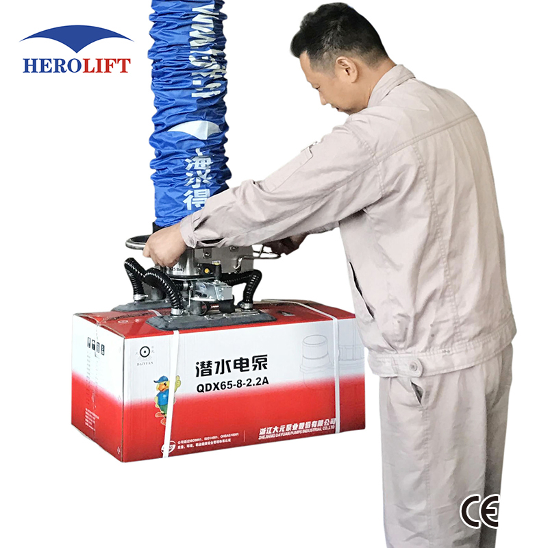 Warehouse Material Handing Equipment Industrial Vacuum Lifting Systems Reliable Tube &amp; Bag Handling