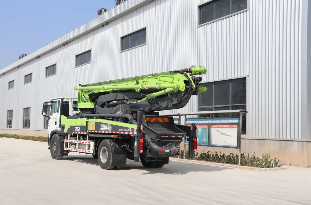 Concrete Pump Truck View 3