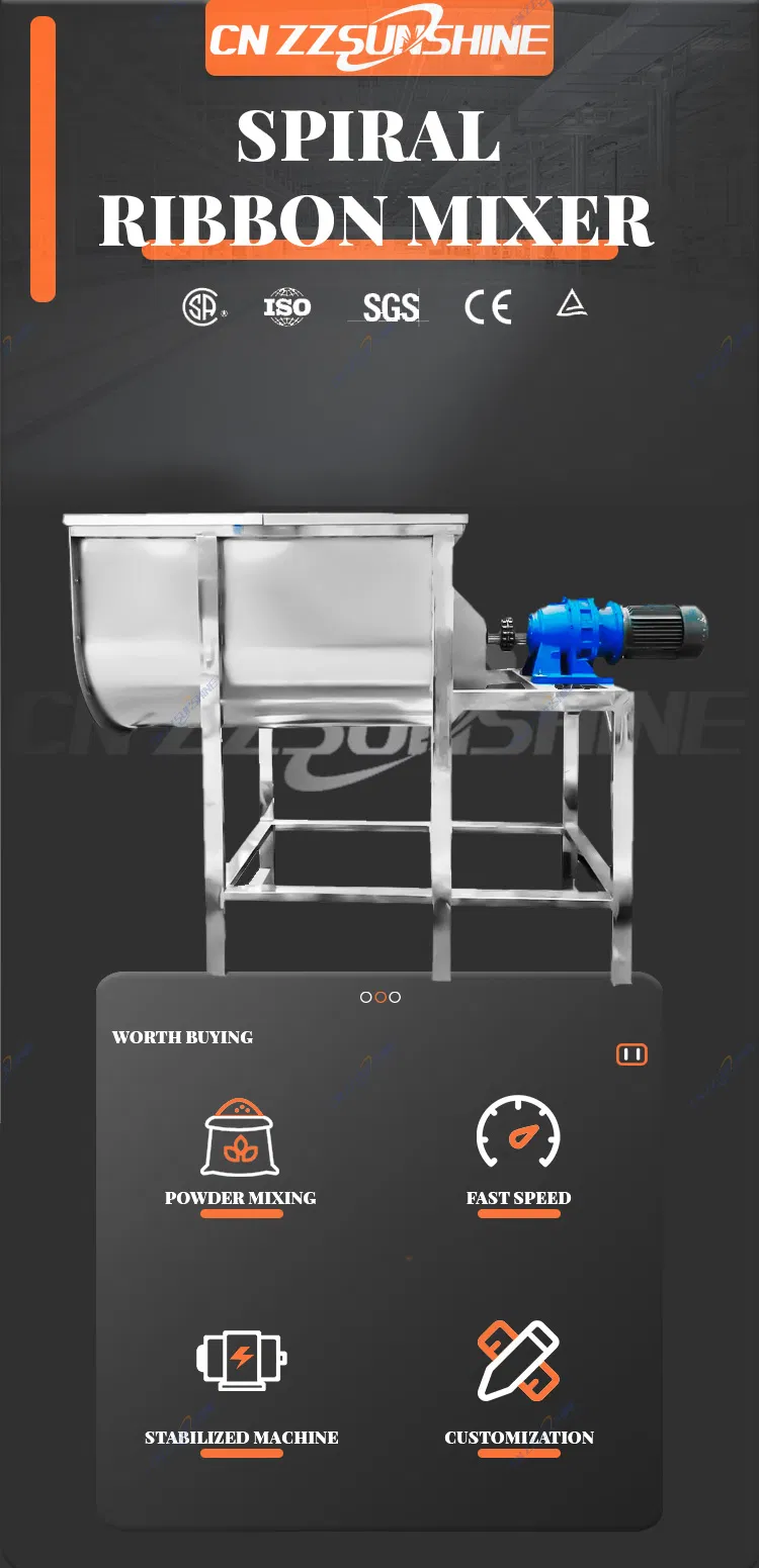 Double Ribbon Mixing Equipment