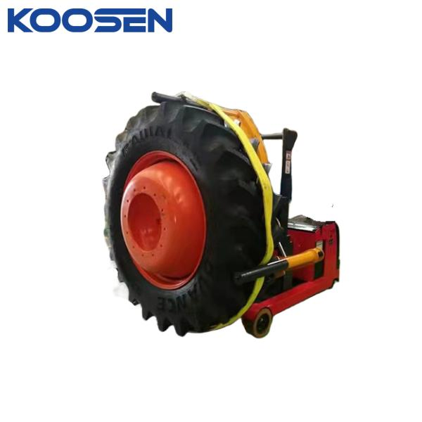 Electric Tyre Pallet Stacker Customized Material Handling Equipment