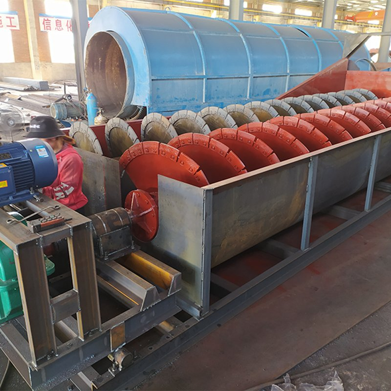 Quarry Stone Washing Machine Single Double Screw Spiral Sand Washer