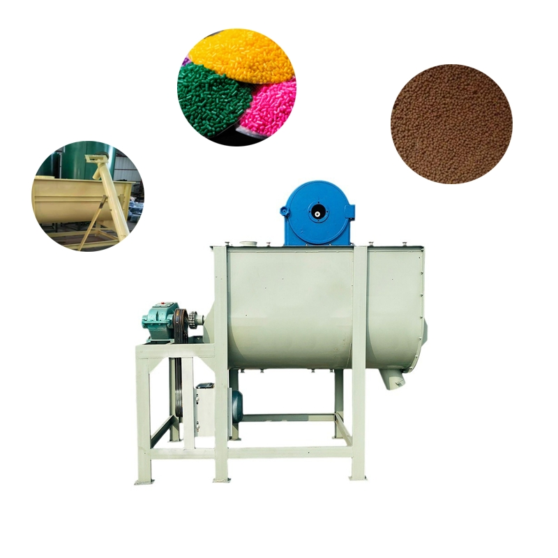 Horizontal Construction Site Concrete Chemical Plant Plastic Powder Mixing Machinery Equipment