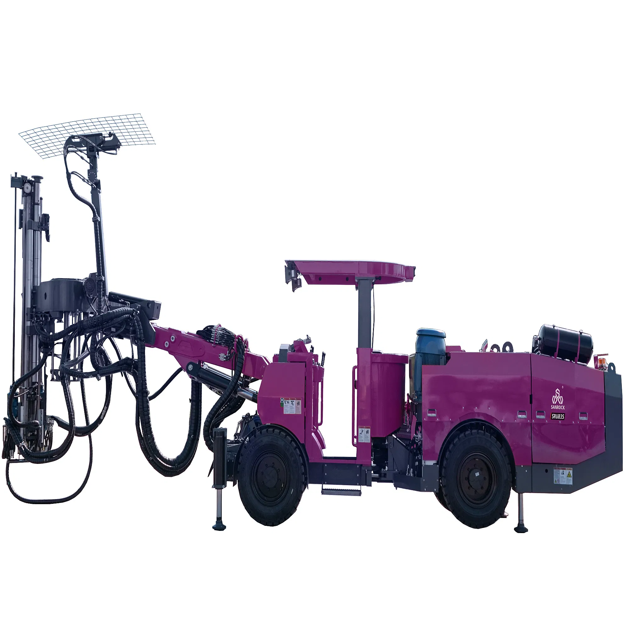 Tunnel Excavation Drilling Machinery Underground Jumbo Hydraulic Drilling Rig Equipment