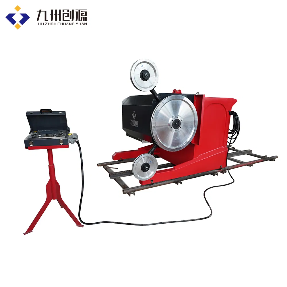 37kw 55kw 75kw Marble Granite Quarry Permanent Magnet Diamond Wire Saw Machine